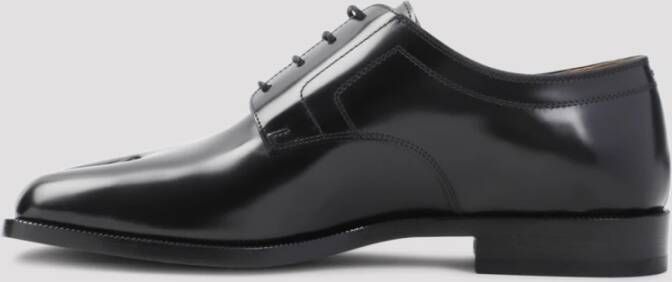 Maison Margiela Zwarte Veterschoenen voor Heren Black Heren