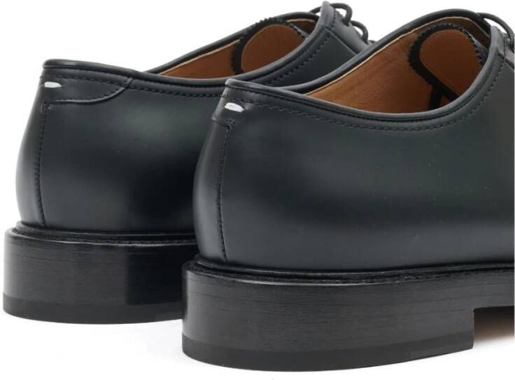 Maison Margiela Zwarte Veterschoenen voor Mannen Black Heren