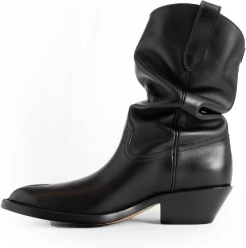 Maison Margiela Zwarte Western Tabi Laarzen Black Dames