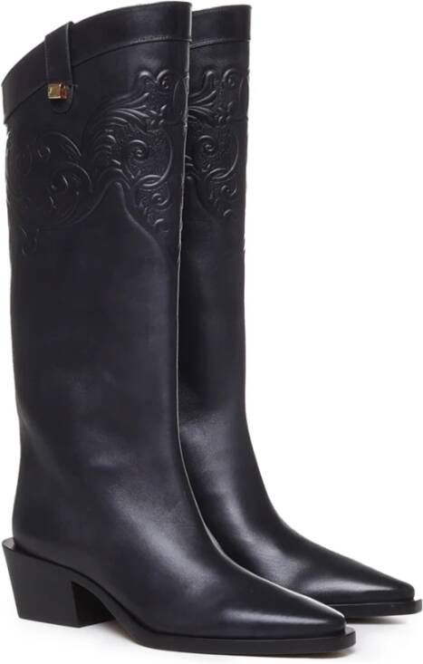 Maison Skorpios Cowboy Boots Black Dames