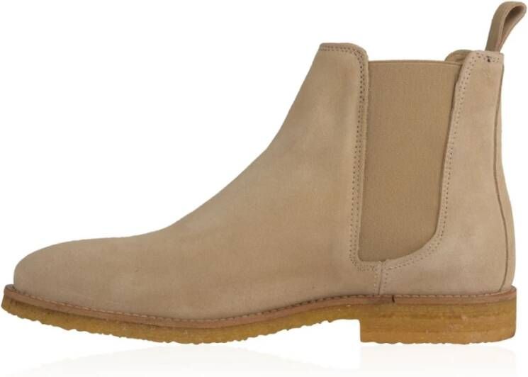 Mallet Footwear Stijlvolle Elmore Chelsea Laarzen Beige Heren