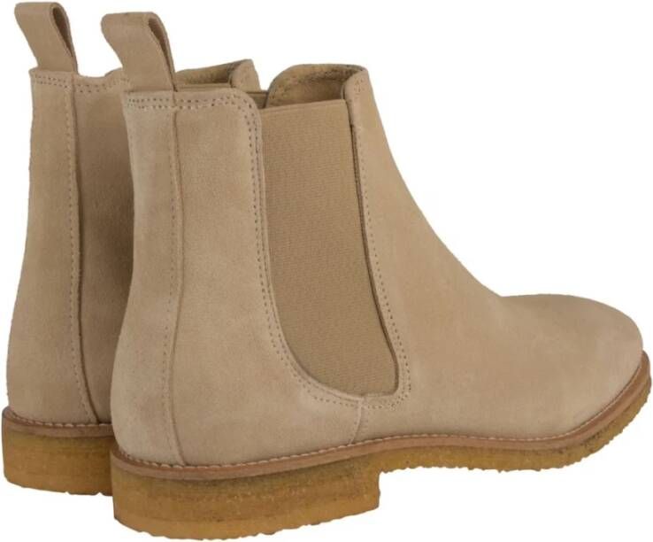 Mallet Footwear Stijlvolle Elmore Chelsea Laarzen Beige Heren