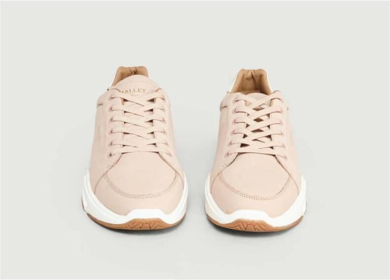 Mallet Footwear Roze Suède Lurus Trainers Pink Heren