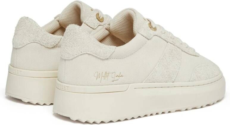 Mallet London Beige Leren Dames Sneakers Beige Heren