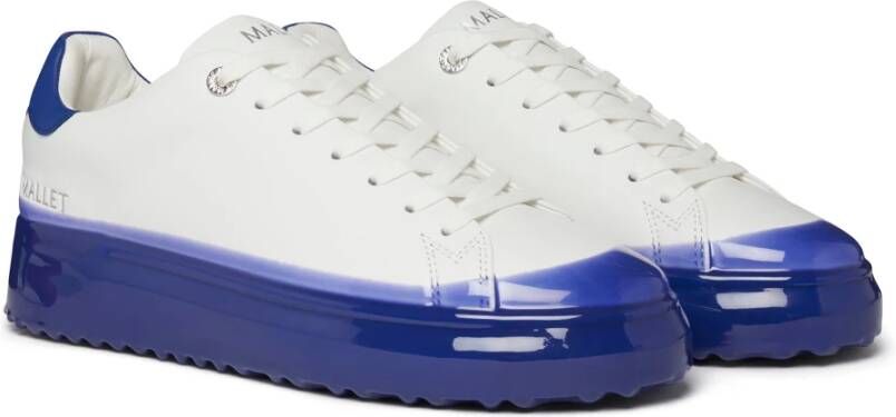 Mallet London Blauwe Dip Lite Sneakers White Heren