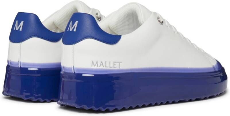 Mallet London Blauwe Dip Lite Sneakers White Heren