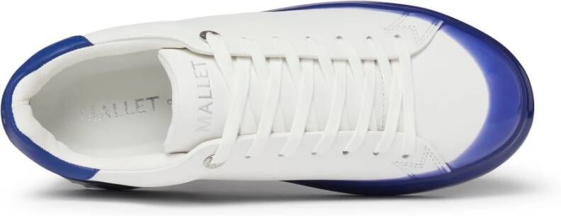 Mallet London Blauwe Dip Lite Sneakers White Heren