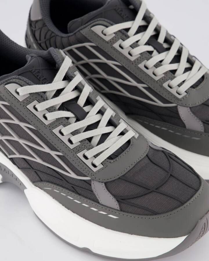 Mallet London Donkergrijze Neptune Herenschoenen Gray Heren