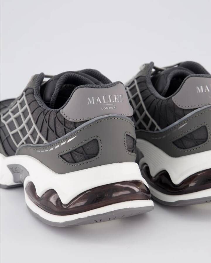 Mallet London Donkergrijze Neptune Herenschoenen Gray Heren