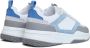 Mallet London Grijs Blauw Leren Sneakers Modern Ontwerp Multicolor Heren - Thumbnail 3