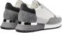 Mallet London Grijs Zilver Perf Trainers Moderne Stijl Gray Heren - Thumbnail 4