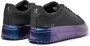 Mallet London Iridescent Zwart Leren Sneakers Black Heren - Thumbnail 4