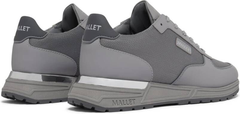 Mallet London Lite Triple Grey Sneakers Gray Heren