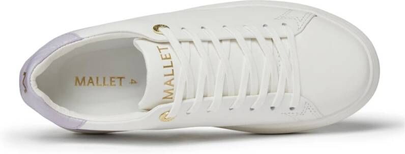 Mallet London Lite White Lilac Sneakers White Heren