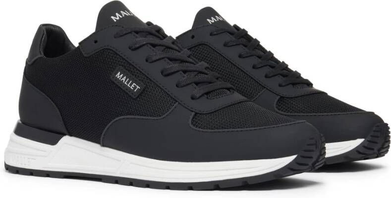 Mallet London Lite Zwarte Sneakers Black Heren