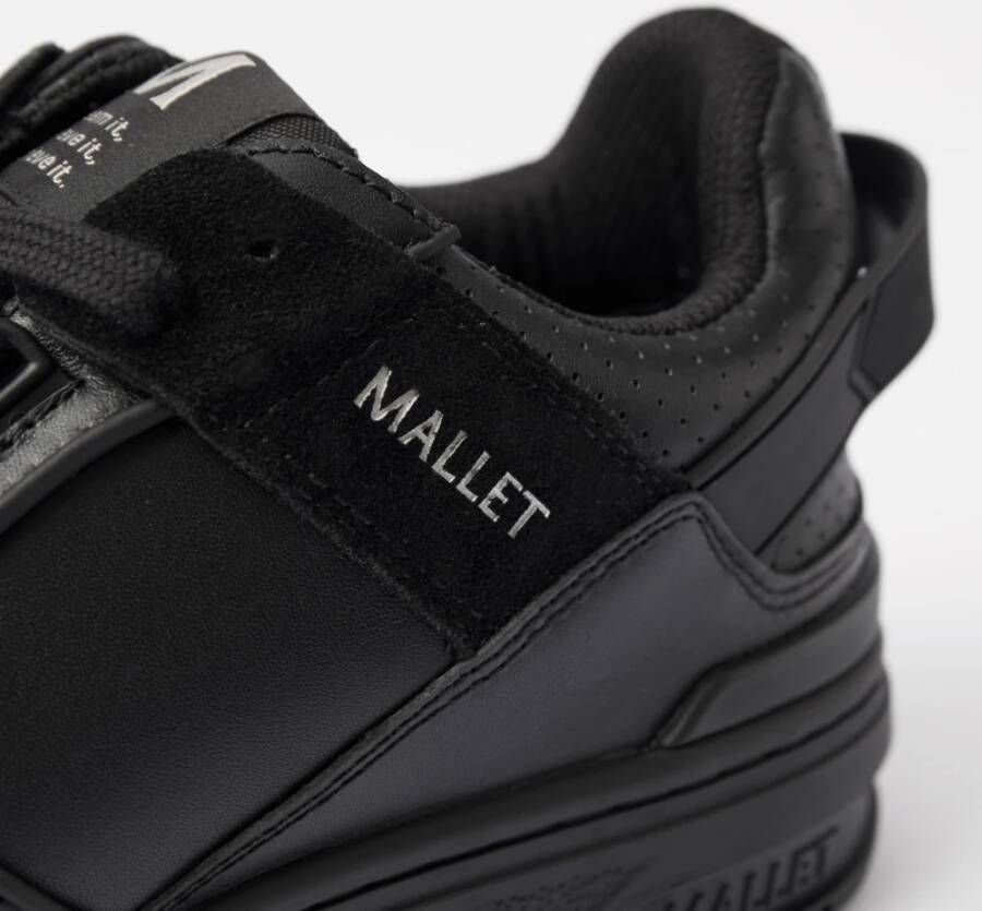 Mallet London Retro Zwarte Sneakers Black Heren