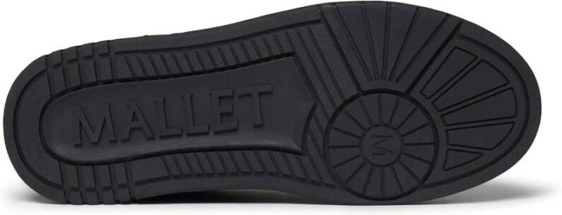 Mallet London Retro Zwarte Sneakers Black Heren