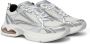 Mallet London Witte Chrome Bubble Heel Sneakers White Heren - Thumbnail 4