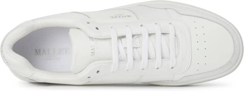 Mallet London Witte Cupsole Sneakers voor Mannen White Heren