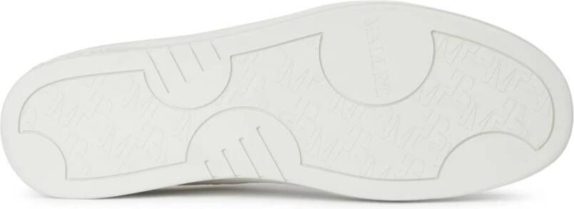 Mallet London Witte Cupsole Sneakers voor Mannen White Heren