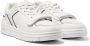 Mallet London Witte Leren Strap Sneakers White Heren - Thumbnail 3