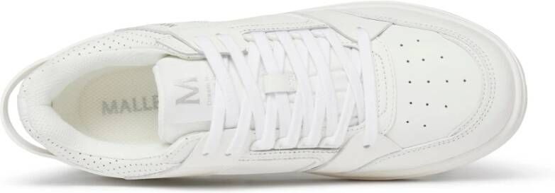 Mallet London Witte Retro Skater Sneakers White Heren