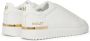 Mallet London Witte Tumbled Leren Instap Sneakers White Heren - Thumbnail 3