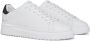 Mallet London Witte Zwarte Tab Leren Sneakers White Heren - Thumbnail 3