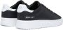 Mallet London Zwart Wit Tab Leren Sneakers Black Heren - Thumbnail 5