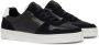 Mallet London Zwart Witte Court Sneakers Black Heren - Thumbnail 2