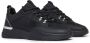 Mallet London Zwart Zilver Camo Leren Sneakers Black Heren - Thumbnail 4