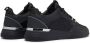 Mallet London Zwart Zilver Camo Leren Sneakers Black Heren - Thumbnail 5