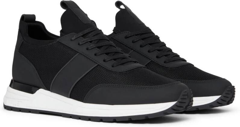 Mallet London Zwarte Archway Lite Sneaker Black Heren