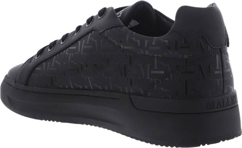 Mallet London Zwarte Sneaker voor Heren Black Heren