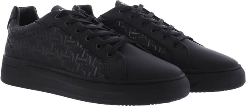 Mallet London Zwarte Sneaker voor Heren Black Heren