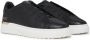 Mallet London Zwarte Tumbled Leren Instap Sneakers Black Heren - Thumbnail 2