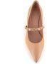 Malone Souliers Beige Hakken met Puntige Neus Pumps Beige Dames - Thumbnail 5