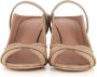 Malone Souliers Beige Raffia Elastische Leren Sandaal Beige Dames - Thumbnail 2