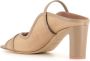 Malone Souliers Beige Raffia Elastische Leren Sandaal Beige Dames - Thumbnail 4