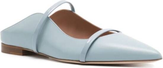 Malone Souliers Blauwe Ballerina's voor Vrouwen Blue Dames