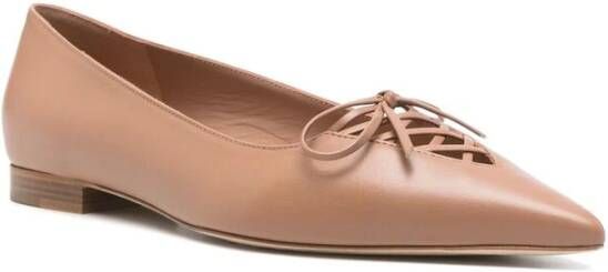 Malone Souliers Blush Beige Veterschoenen Beige Dames