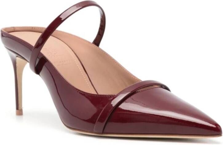 Malone Souliers Bordeaux Aurora Mule Red Dames