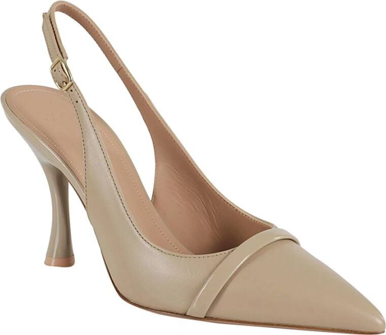 Malone Souliers Elegante Leren Pumps Beige Dames