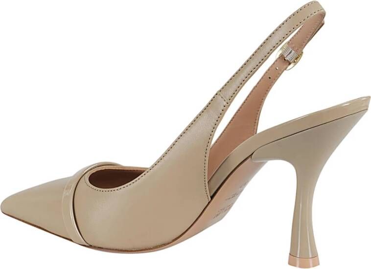 Malone Souliers Elegante Leren Pumps Beige Dames