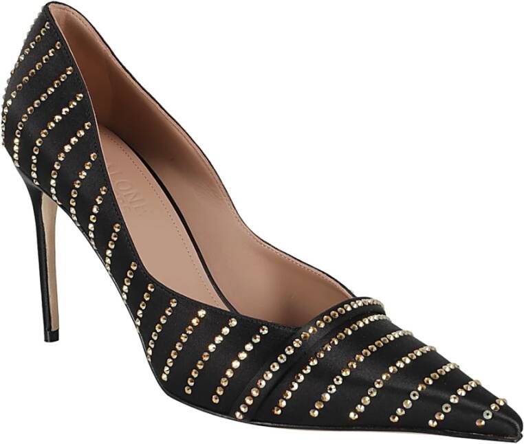 Malone Souliers Elegante Leren Pumps Black Dames