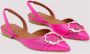 Malone Souliers Fuchsia Satin Misha Flats Sandalen Pink Dames - Thumbnail 3