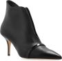 Malone Souliers Gehakte enkellaarsjes Cora Black Dames - Thumbnail 4