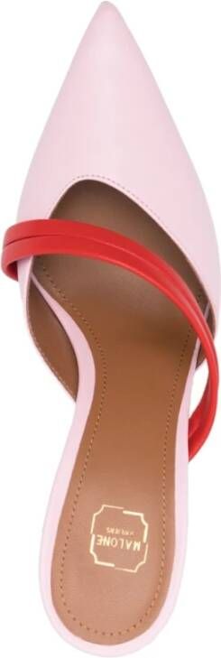 Malone Souliers Heeled Mules Roze Dames