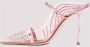 Malone Souliers Kristal Roze & Paarse Stiletto Muiltjes Pink Dames - Thumbnail 2