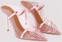 Malone Souliers Kristal Roze & Paarse Stiletto Muiltjes Pink Dames - Thumbnail 3